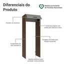 Ver imagem 3 de Porta-geladeira 83 Cm 1 Porta Basculante Rustic/cinza Agata Madesa