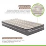 Colchão Solteiro Unique D45 Plus Duoface 18x78x188cm Paropas by Ecosono - 2