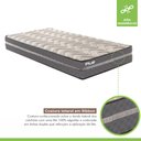 Ver imagem 4 de Colchão Solteiro Unique D45 Plus Duoface 20x78x188cm Paropas by Ecosono
