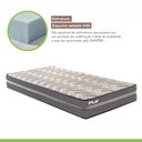 Ver imagem 3 de Colchão Solteiro Unique D45 Plus Duoface 20x78x188cm Paropas by Ecosono