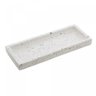 Bandeja Retangular de Mármore Terrazo 25cm X 10cm - Lyor - 1