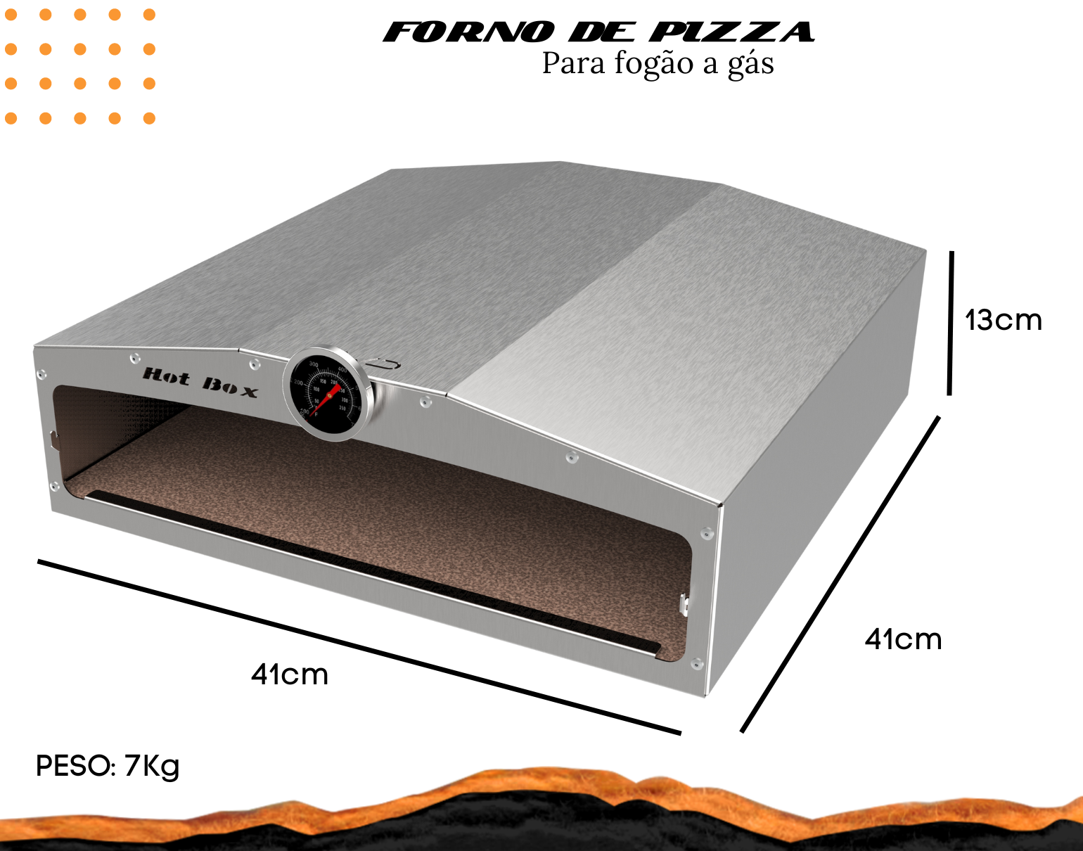 Forno de Pizza para Fogão - 2