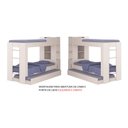 Ver imagem 7 de Beliche Ditália Cama Aux c/colchões+ Kit luz CM-15 COR:branco
