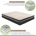 Ver imagem 4 de Colchão Casal Molas Extrapedic Íris 28x138x188cm Paropas by Ecosono