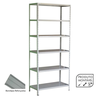 Estante Armário de Aço 6 Bandejas 90cm Cinza Suporta 240kg - 3