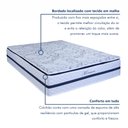 Ver imagem 7 de Colchão Casal Molas Ensacadas Mônaco 32x138x188cm Paropas by Ecosono