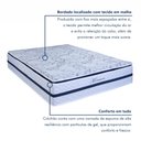 Ver imagem 7 de Colchão Casal Molas Ensacadas Mônaco 32x138x188cm Paropas By Ecosono Branco/Azul