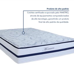 Colchão Casal Molas Ensacadas Mônaco 32x138x188cm  - 7