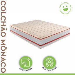 Colchão Casal Molas Ensacadas Mônaco 32x138x188cm  - 2
