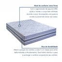 Ver mais imagens de Colchão Casal Molas Ensacadas Samambaia 30x138x188cm Paropas By Ecosono Cinza/Rustico Prata