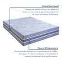 Ver imagem 6 de Colchão Casal Molas Ensacadas Samambaia 30x138x188cm Paropas By Ecosono Cinza/Rustico Prata