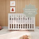 Ver imagem 5 de Quarto de Bebê Completo com Berço 3 em 1 Valentina Branco/Soft/Jequitibá