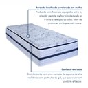 Ver imagem 7 de Colchão Solteiro Molas Ensacadas Mônaco 32x88x188cm Paropas By Ecosono Branco/Azul