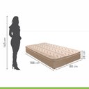 Ver imagem 6 de Colchão Solteiro Molas Ensacadas Júlia 28x88x188cm Paropas by Ecosono