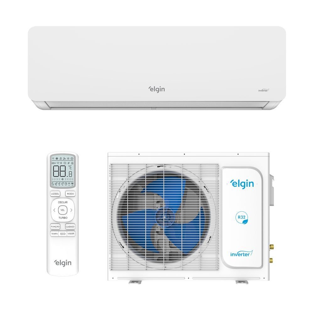 Ar Condicionado Split Inverter Elgin Eco Dream Wi-fi 30000 Btus Frio 220v Hife30c2ca - 1