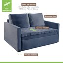 Ver imagem 6 de Sofá Cama Retrátil 2 Lugares D33 Star