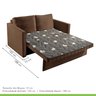 Sofá Cama Retrátil 2 Lugares D33 Star  - 7