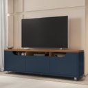 Ver imagem 1 de Rack para TV até 60 Polegadas 160cm 1 Gaveta 2 Portas Jersey Casa D