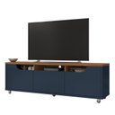 Ver imagem 2 de Rack para TV até 60 Polegadas 160cm 1 Gaveta 2 Portas Jersey Casa D