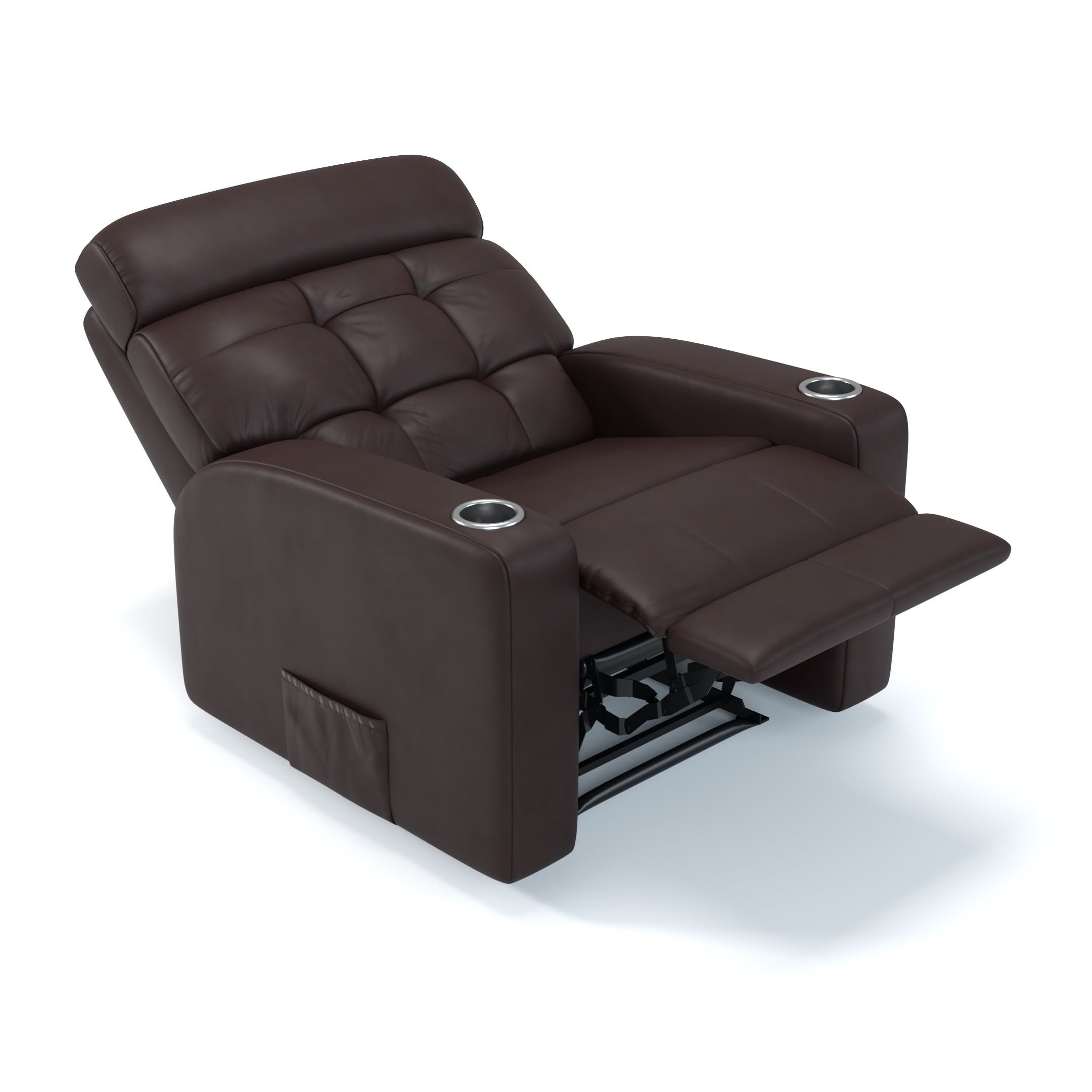Poltrona do Papai Nina Marrom Glider Elétrico e USB - 1
