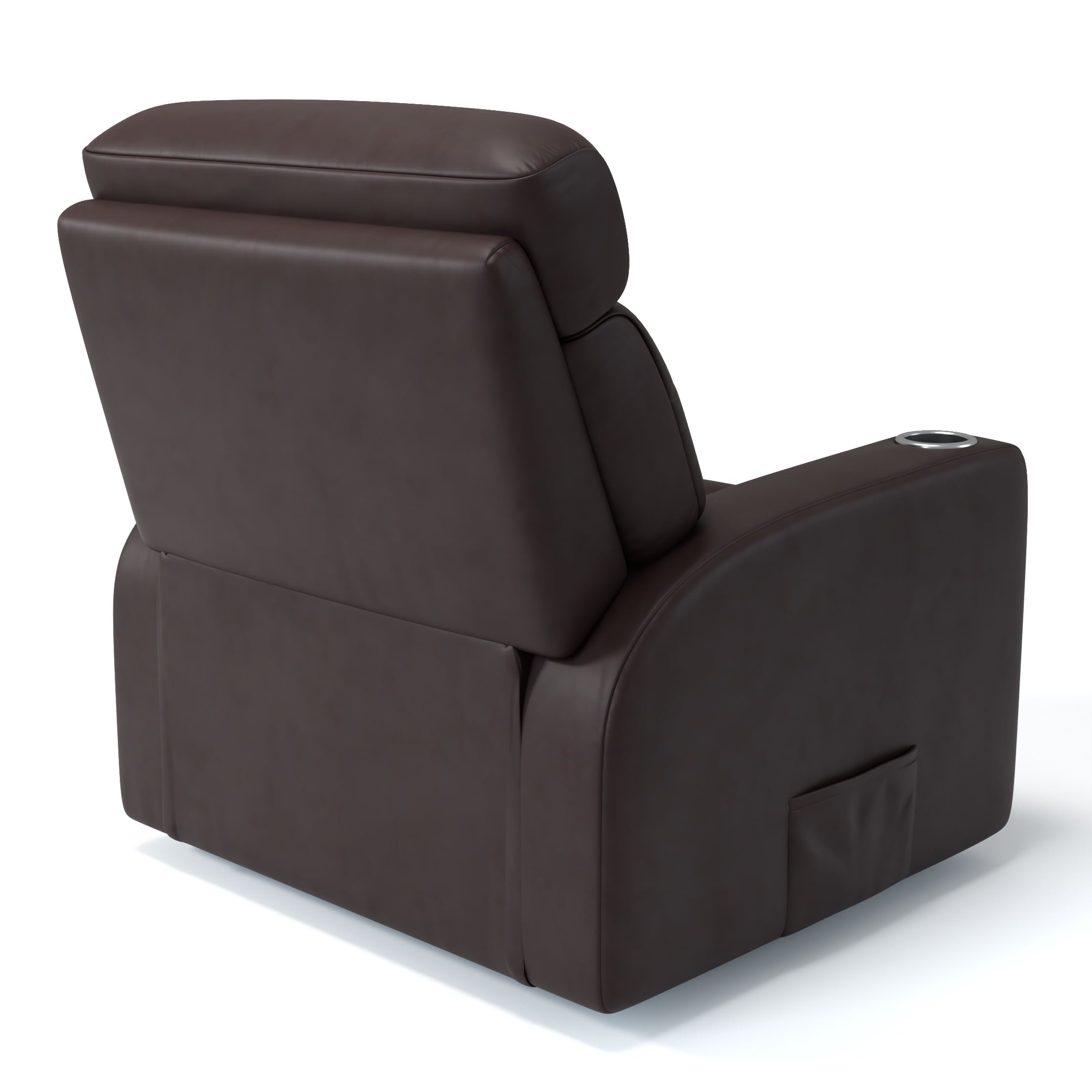 Poltrona do Papai Nina Marrom Glider Elétrico e USB - 6