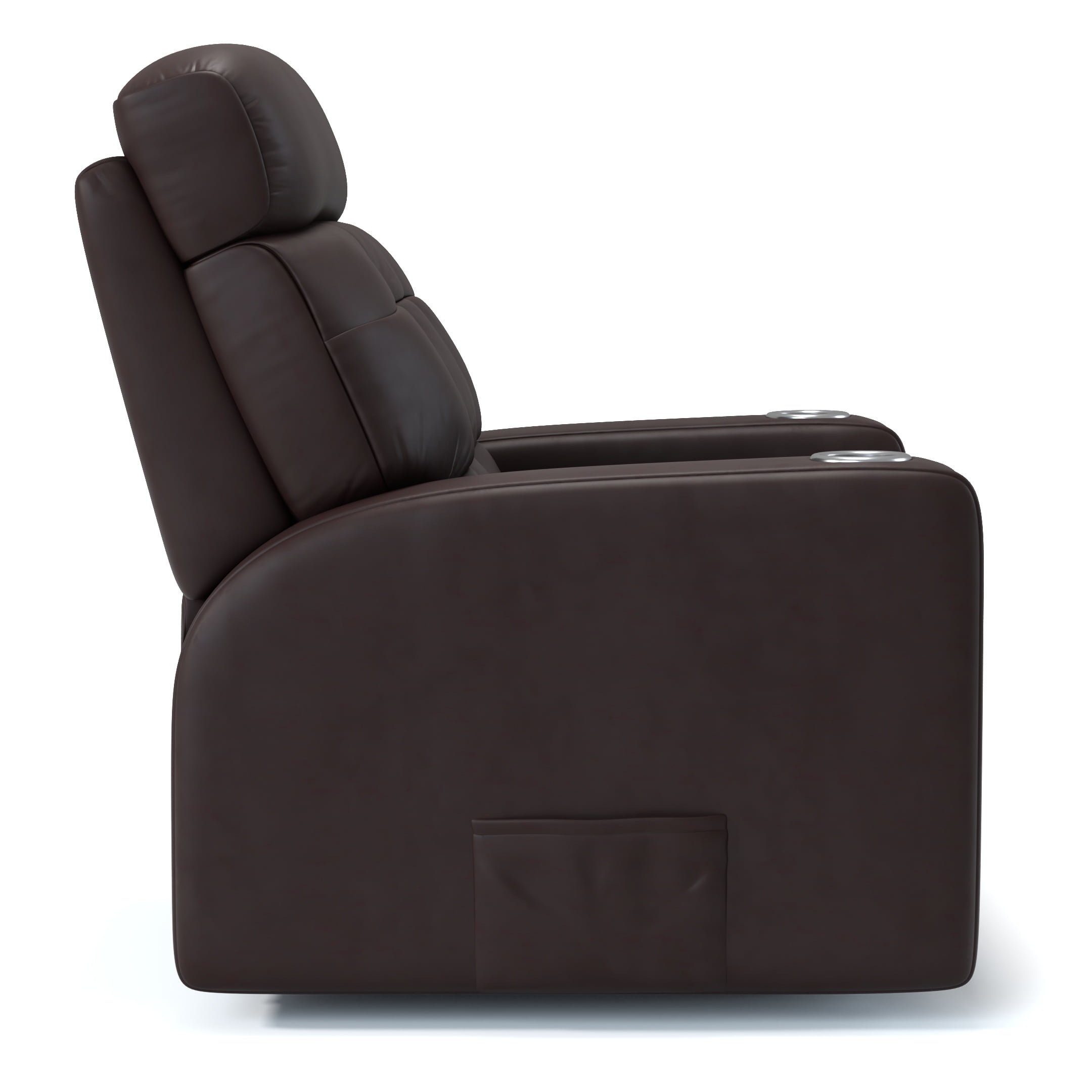 Poltrona do Papai Nina Marrom Glider Elétrico e USB - 5