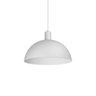 Lustre Pendente Blumenau Bia E27 Bivolt Branco Fosco - 1