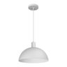 Lustre Pendente Blumenau Bia E27 Bivolt Branco Fosco - 4