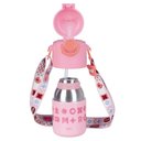 Ver imagem 6 de Garrafa Térmica Kids Alça Rosa 500ml Mor