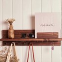 Ver imagem 1 de Organizador de Entrada - Imbuia CASA 67