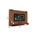 Ver imagem 3 de Painel MAX 1,80m Para TV Até 65'' Com Prateleira Superior e Nichos Para Aparelhos Cor Naturale EDN M