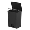 Lixeira com Pedal Trium ou 50 Litros Cor:preto - 1