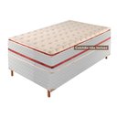 Ver imagem 6 de Base Box Solteiro Mônaco 42x88x188cm Branco/Rustico/Bordo Paropas By Ecosono