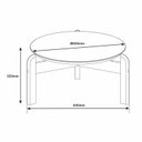 Ver imagem 3 de Mesa de Centro 64cm Lizz Casa D