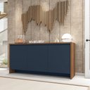 Ver imagem 1 de Buffet 160cm 3 Portas 1 Gaveta Versátile Madrid Casa D