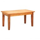 Ver imagem 1 de Mesa de Jantar 1,6 m Madeira Maciça Natural