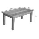 Ver imagem 2 de Mesa de Jantar 1,6 m Madeira Maciça Natural