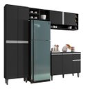 Ver imagem 1 de Coz. Modulada Completa Vanessa 230cm C/ Armário Aér. Ajl Mvs