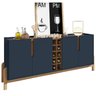 Buffet Aparador 190cm 4 Portas com Adega Lizz  - 3