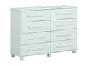 Ver imagem 1 de Cômoda para Quarto 8 Gavetas - San Marino-Branco - Móveis Leifer
