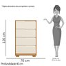 Cômoda 4 Gavetas - 9