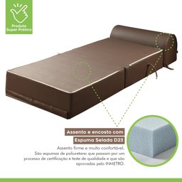 Sofá Cama Solteiro 65cm D33 Smart  - 3