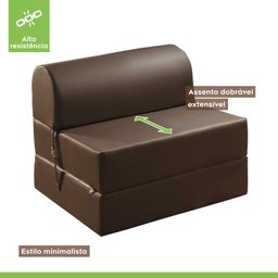 Sofá Cama Solteiro 65cm D33 Smart  - 2