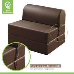 Sofá Cama Solteiro 65cm D33 Smart  - 5