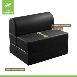 Sofá Cama Solteiro 65cm D33 Smart  - 2