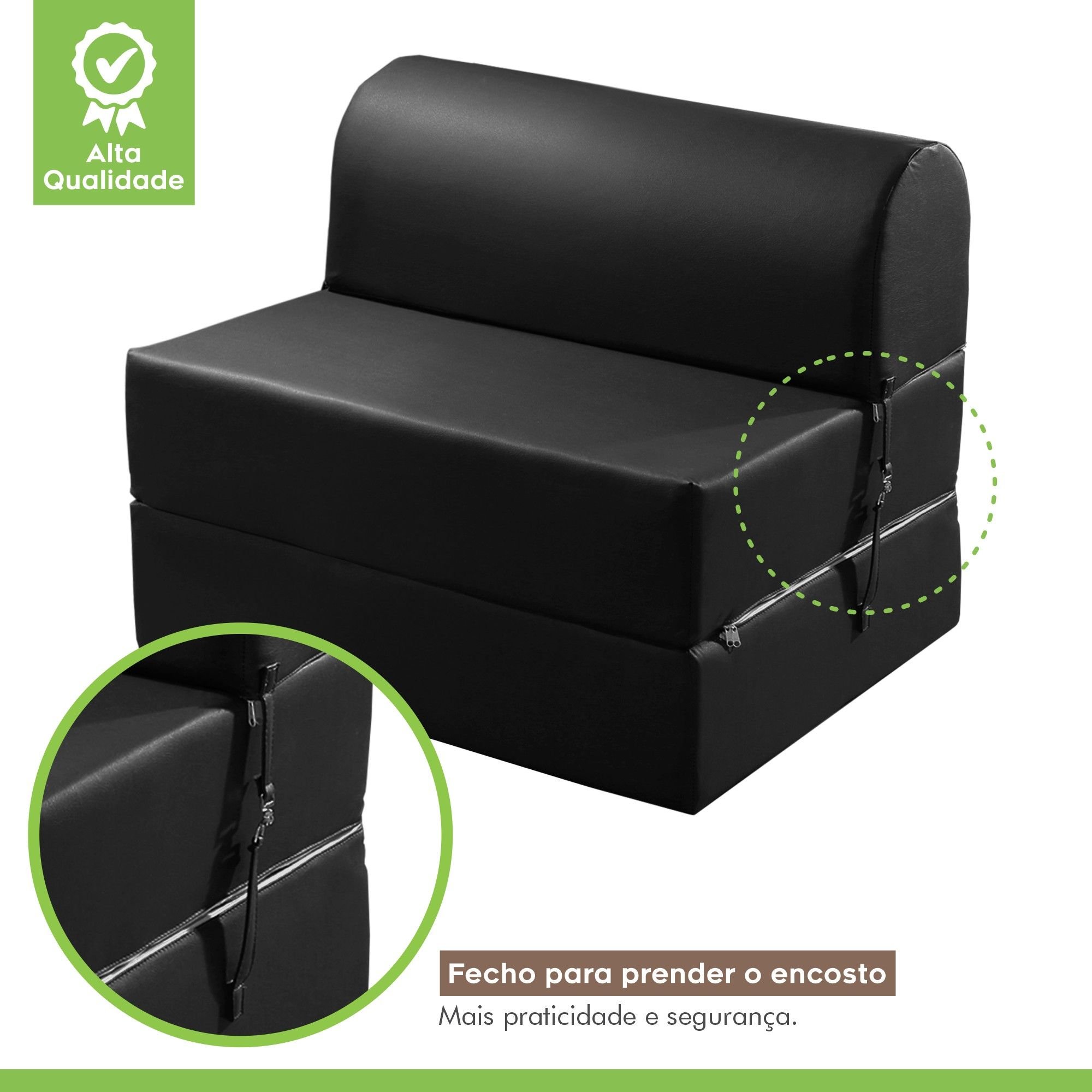Sofá Cama Solteiro 65cm D33 Smart  - 6
