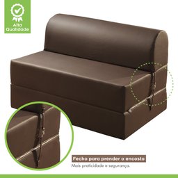 Sofá Cama Casal 130cm D33 Smart  - 6