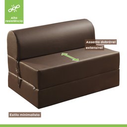 Sofá Cama Casal 130cm D33 Smart  - 3