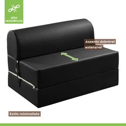 Sofá Cama Casal 130cm D33 Smart  - 4