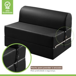 Sofá Cama Casal 130cm D33 Smart  - 7